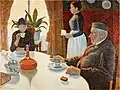 Paul Signac, Petit-déjeuner, 1886-1887.