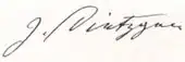 signature de Joseph Dietzgen