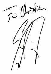 signature de Sebastian Fitzek