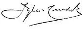 signature de Josep Maria Corredor i Pomés