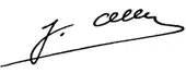 signature de Joseph Oller