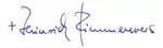 Signature de Heinrich Timmerevers