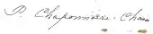 signature de Pauline Chaponnière-Chaix