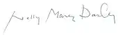 signature de Nelly Marez-Darley