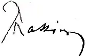 signature de Mario Prassinos