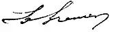 signature d'Édouard Grenier