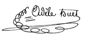 signature d'Adèle Huet