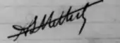 signature d'Amédée-Louis Hettich