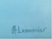 signature d'André Lemonnier (peintre)