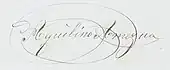 signature d'Aquilino Amezua