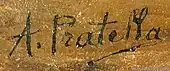 signature d'Attilio Pratella