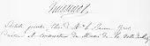 signature d'Auguste Hussenot