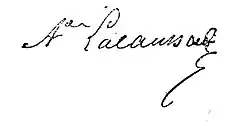 signature d'Auguste Lacaussade