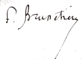 signature de Ferdinand Brunetière