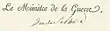 Signature de Henri-Jacques-Guillaume Clarke