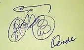 Signature de Claude Marthaler