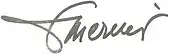 signature de Claude Mercier