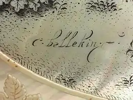 Signature de Cornelis Bellekin