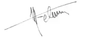 signature de Maurice Delamain