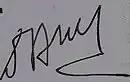 signature de Djamel Amrani