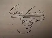 signature de Godefroid Camauër