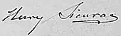 signature de Henry Sieurac
