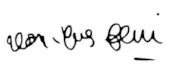 signature de Jean-Yves Ferri