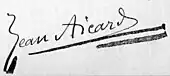 signature de Jean Aicard