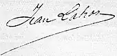 signature de Henri Cazalis