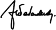 Signature de Jorgovanka Tabaković