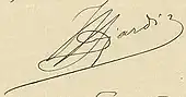 signature de Jules Dujardin