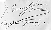 signature de Jules Truffier