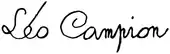 signature de Léo Campion