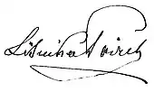 signature de Lisinka Poirel