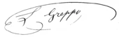 signature de Louis Greppo