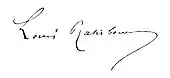 signature de Louis Ratisbonne
