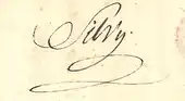 signature de Louis Silvy
