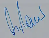 signature de Marco Werner