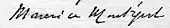 signature de Maurice Montégut