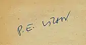 signature de Paul-Émile Victor