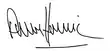 Signature de Pierre Hurmic