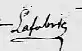 signature de Pierre Lafabrie