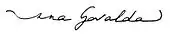 Signature de Anna Gavalda