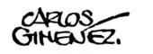 signature de Carlos Giménez
