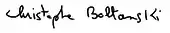 signature de Christophe Boltanski