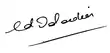 Signature de Édouard Daladier