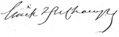 signature d'Émile Deschamps