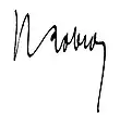 Signature de Émile Roblot