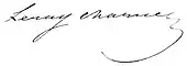signature d'Albert-Magdelaine-Claude de Lezay-Marnésia