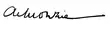 Signature de Anatole de Monzie